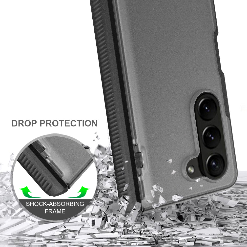 For Samsung Galaxy Z Fold5 5G Case Hinge Protection Matte Phone Cover with PET Film For Samsung Galaxy Z Fold5 5G Case Hinge Protection Matte Phone Cover with PET Film